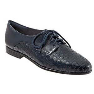 Trotters Lizzie Woven Oxfords